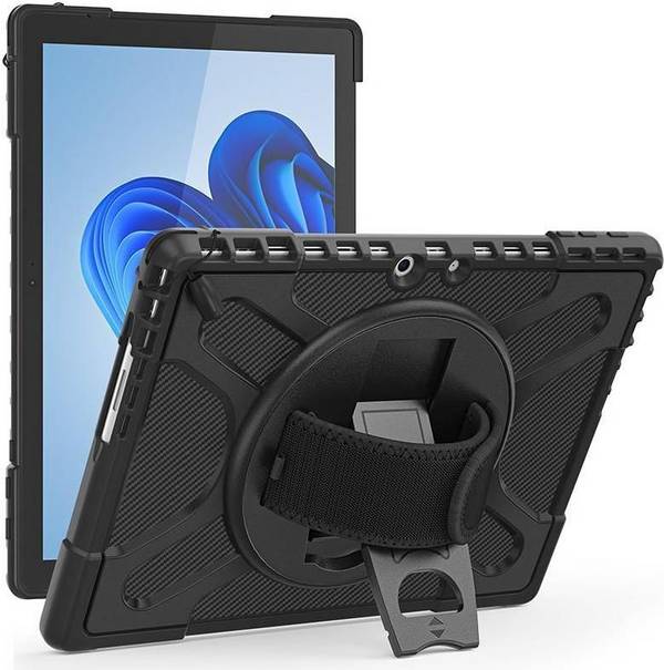 eSTUFF ATLANTA - Hintere Abdeckung für Tablet - widerstandsfähig - Thermoplastisches Polyurethan (TPU)
