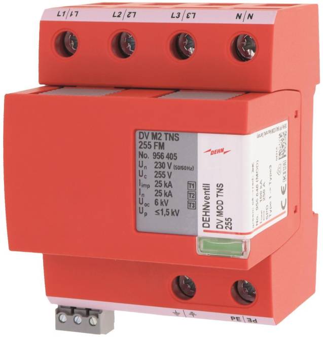 Dehn 956405 DV M2 TNS DV M2 TNS 255 FM 255 FM Kombi-Ableiter Typ1+2+3 Install.Baumaterial