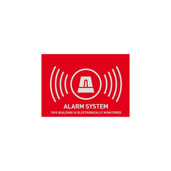 ABUS Security-Center Warnaufkleber UK Alarm 148 x 105 mm