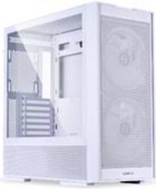 Lian-Li Lancool 206 ATX Mid Tower Case with Glass Panel (White)