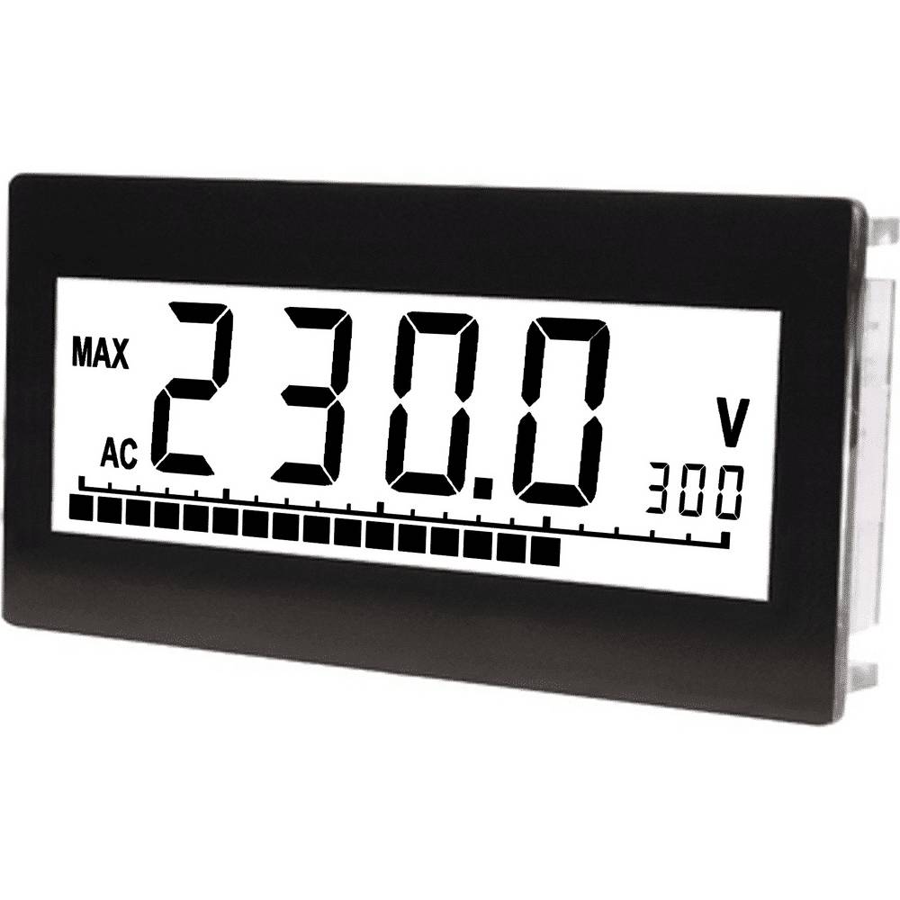 TDE Instruments DPM36-AV digitales Einbauinstrument ±300 V AC/DC, ±10 A AC/DC, 5 A AC Stromwandler und Frequenzmessung-0