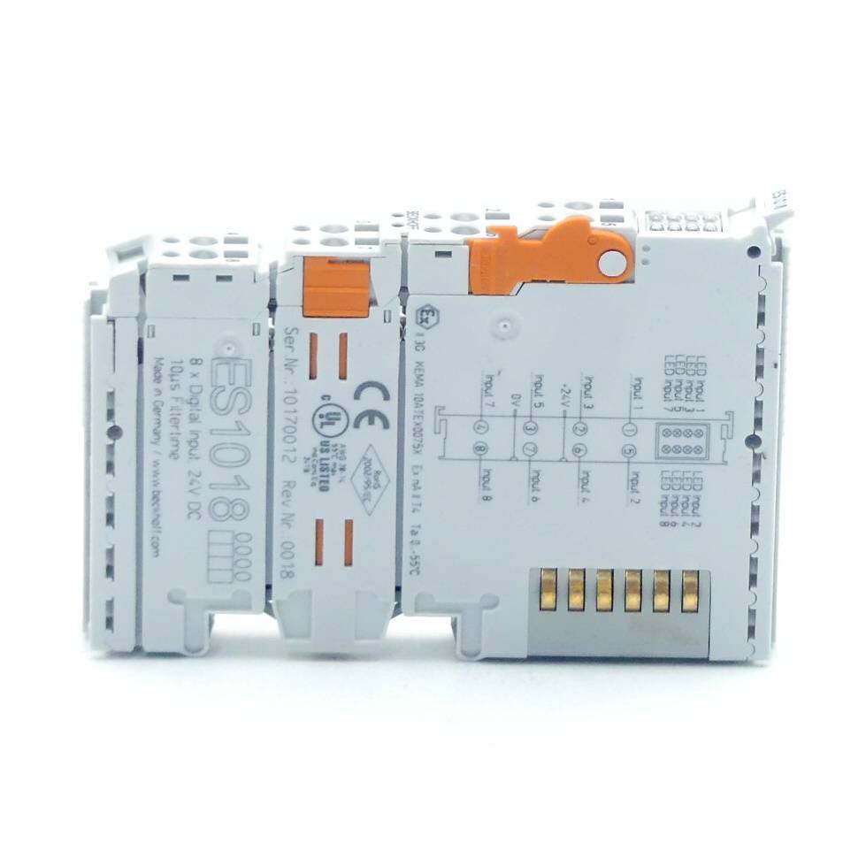 Beckhoff ES1018 EtherCAT-Klemme 8-Kanal-Digital-Eingang 24 V DC-3