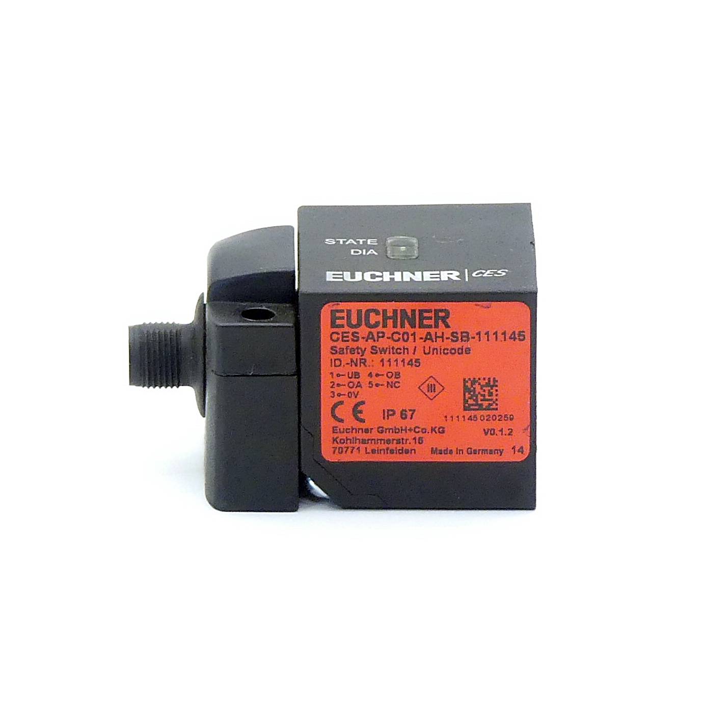EUCH Sicherheitsschalter CES-AP-C01-AH-SB-111145-3