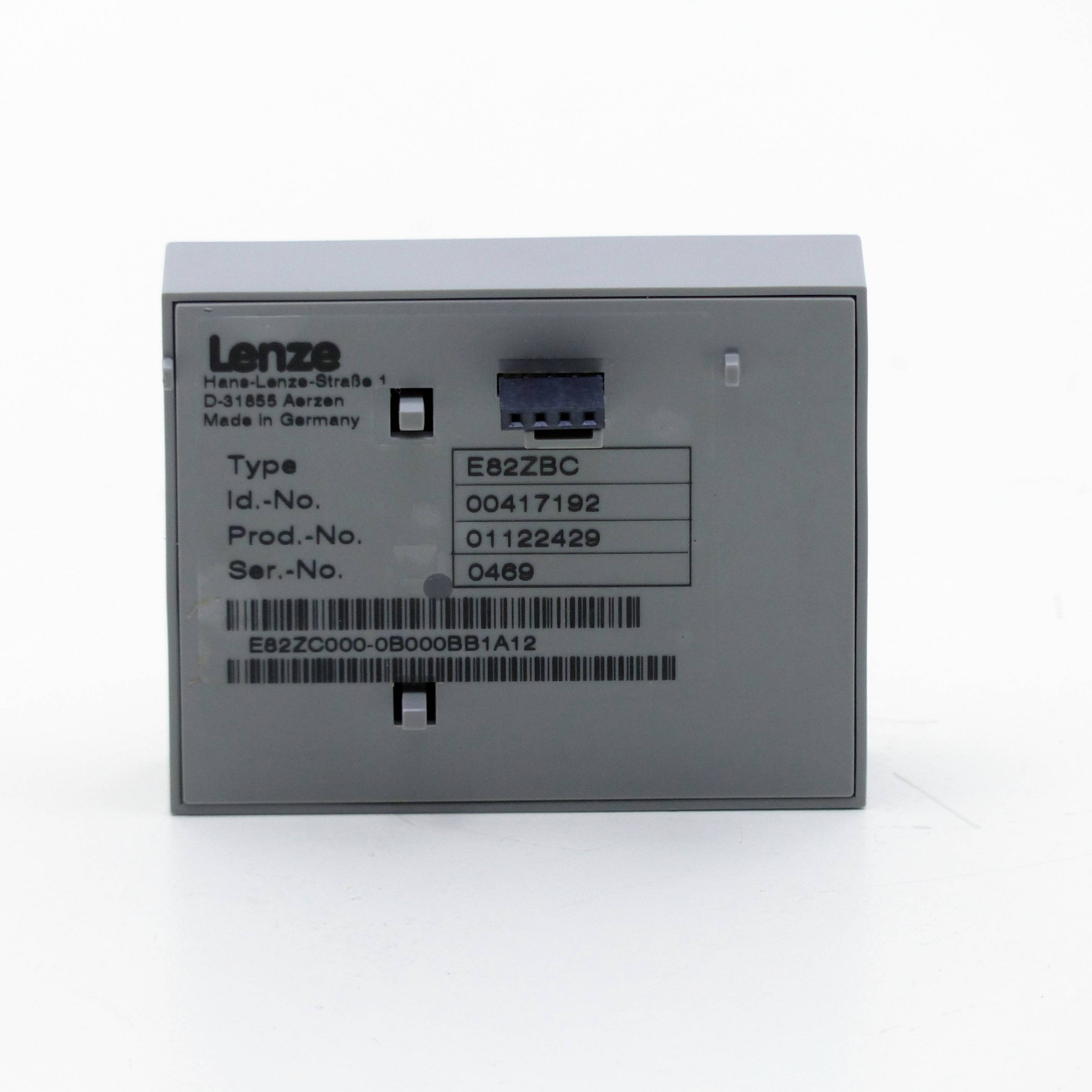 Lenze LENZE E82ZBC LENZE E82ZBC BEDIENMODUL-3