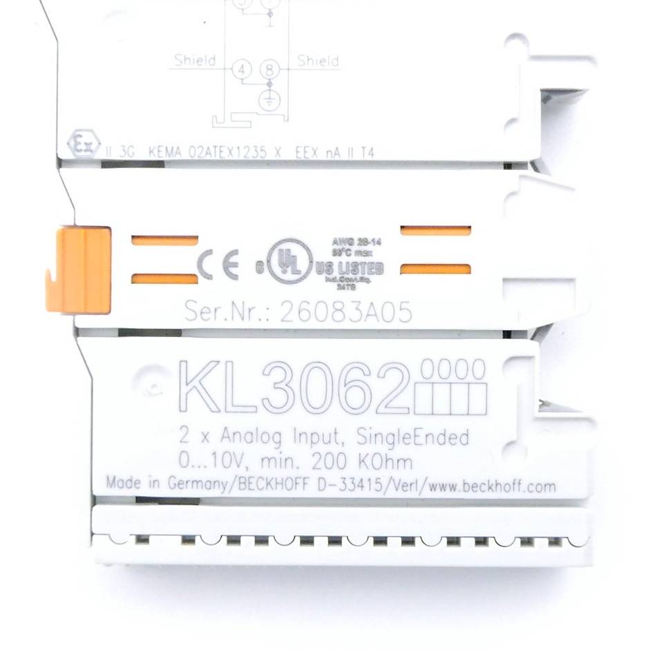 Beckhoff Busklemme KL3062-1