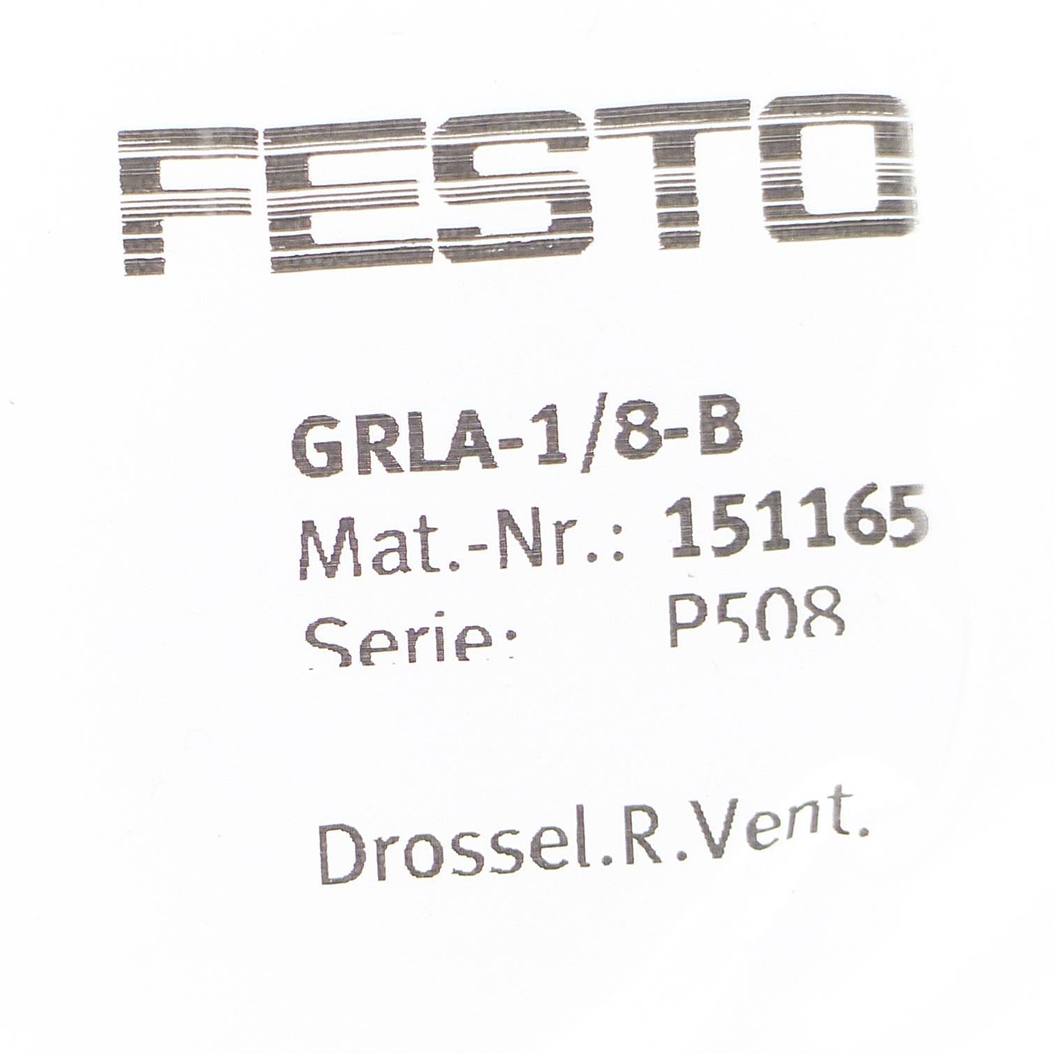 FESTO - 151165 - FESTO 151165 Produkt-1