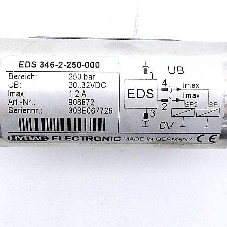 HYDAC Druckschalter (EDS 346-2-250-000)-1