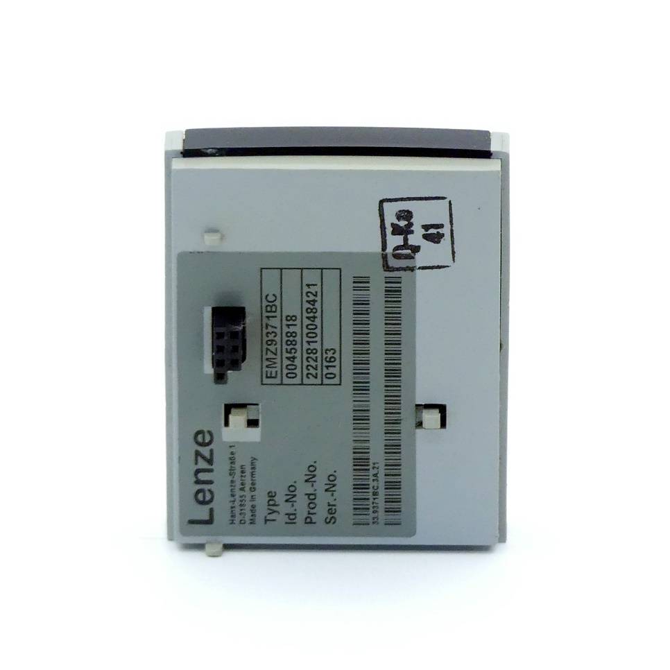 Lenze LENZE EMZ9371BC LENZE EMZ9371BC Bedienmodul Keypad XT-3