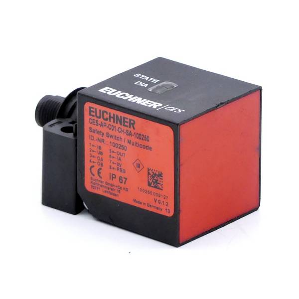 Euchner CES-AP-C01-CH-SA-100250, Berührungsloser Sicherheitsschalter, P/n: 100250