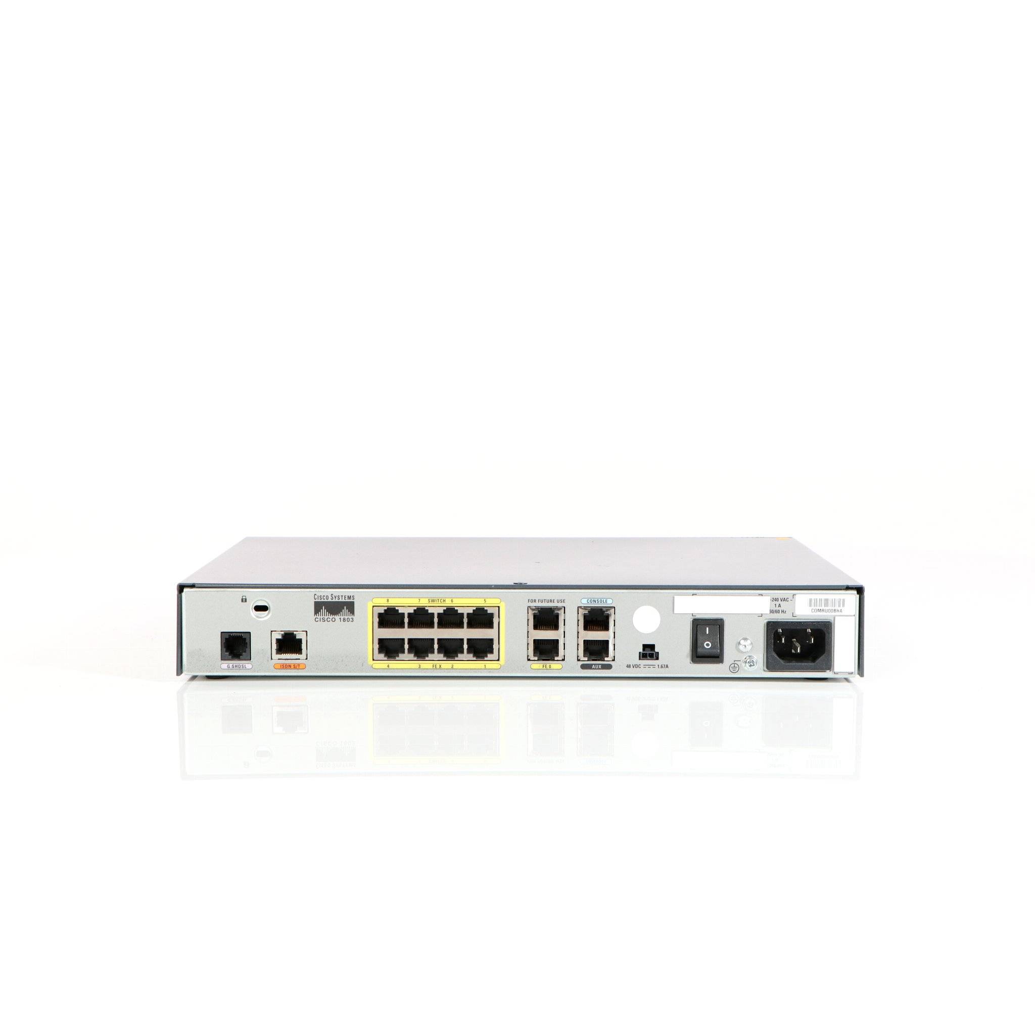 Cisco CISCO1803/K9 Router - 8-Port-Switch (integriert)-2