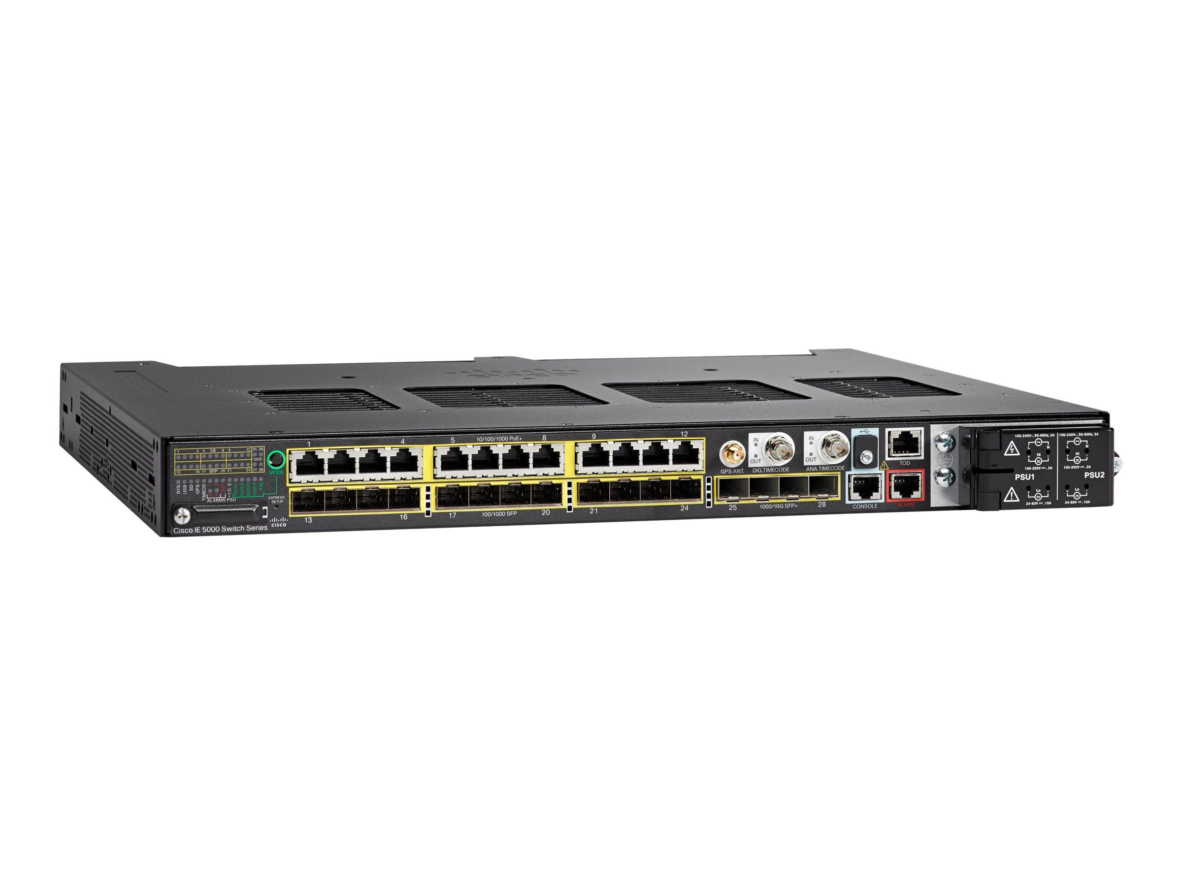 Cisco IE-5000-12S12P-10G Switch - 28 Anschlüsse - managed - stapelbar Netzwerkgerät-0