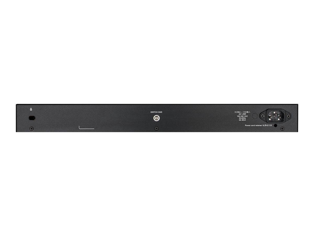 D-Link DGS-1250-52XMP Gigabit Switch PoE 52-Port Smart Managed PoE+ 4x 10G-3