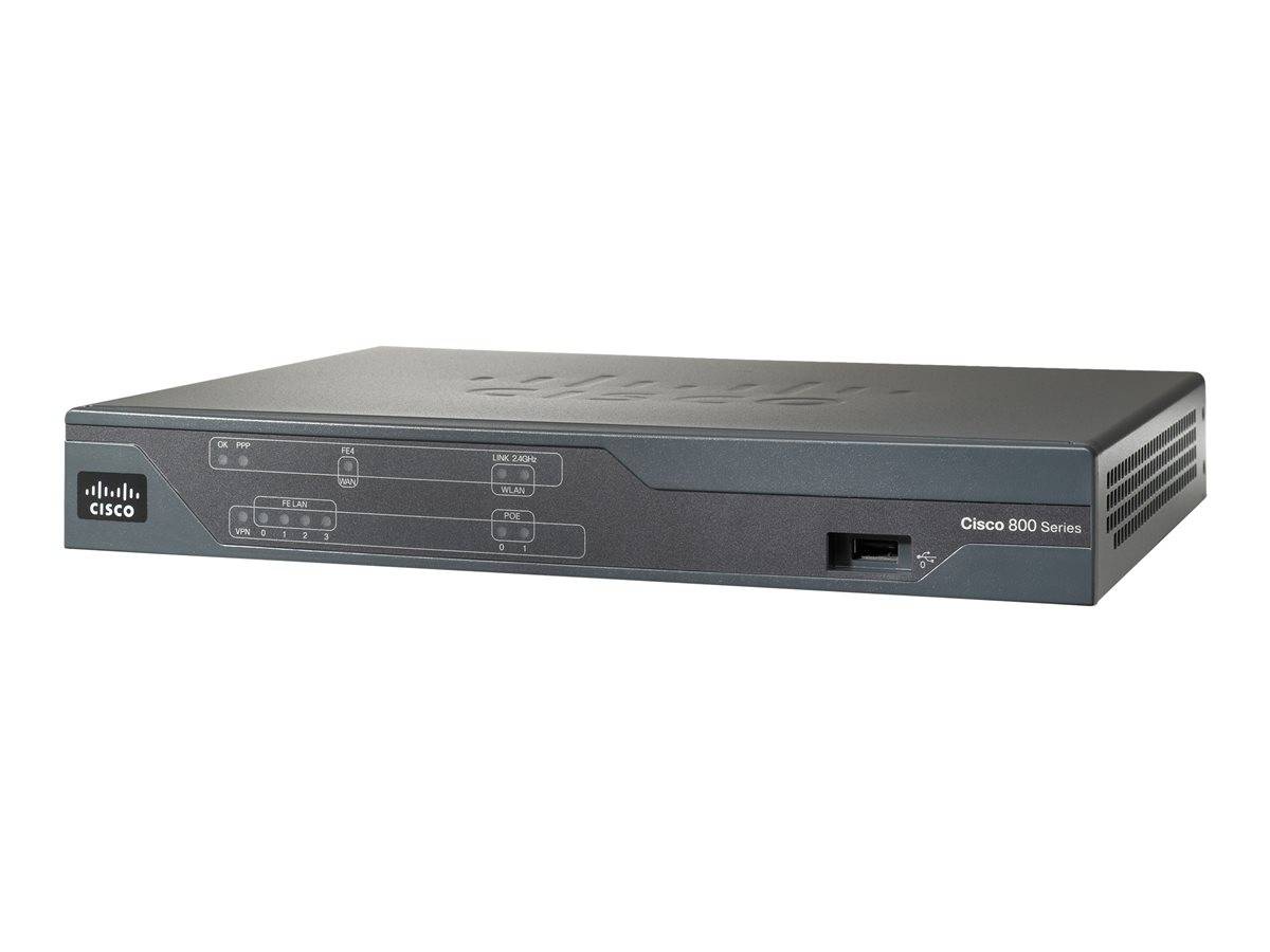 Cisco CISCO881G-G-K9 Router - 4-Port-Switch (integriert) Netzwerkgerät-4