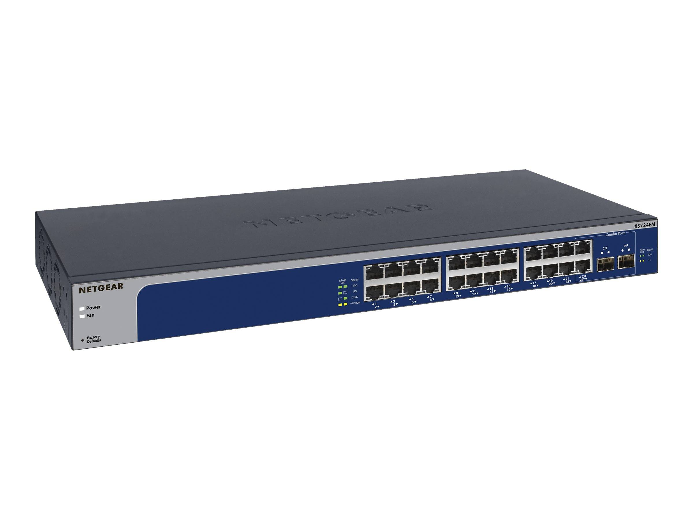 NETGEAR XS724EM-100AJS Switch - 24 Anschlüsse - Smart Netzwerkgerät-3