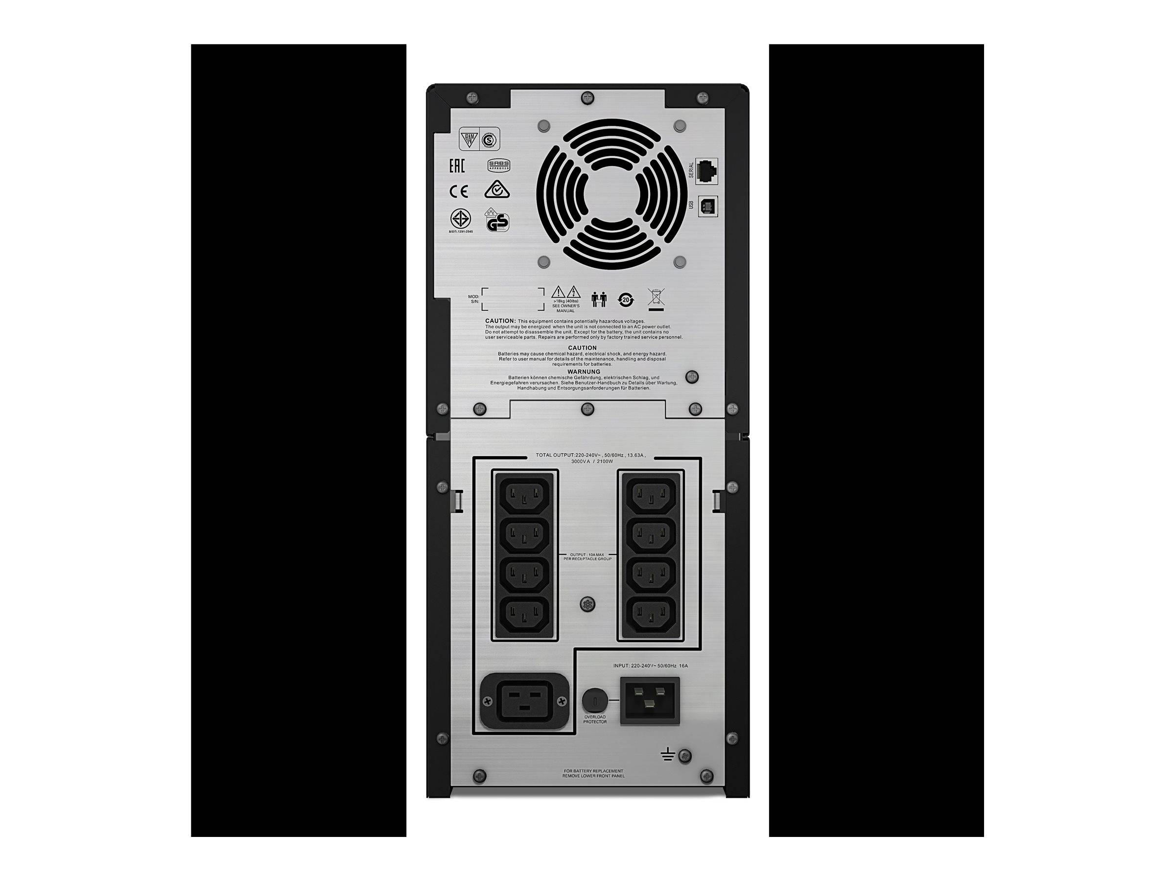 APC Smart-UPS C 3000VA LCD - USV - Wechselstrom-3