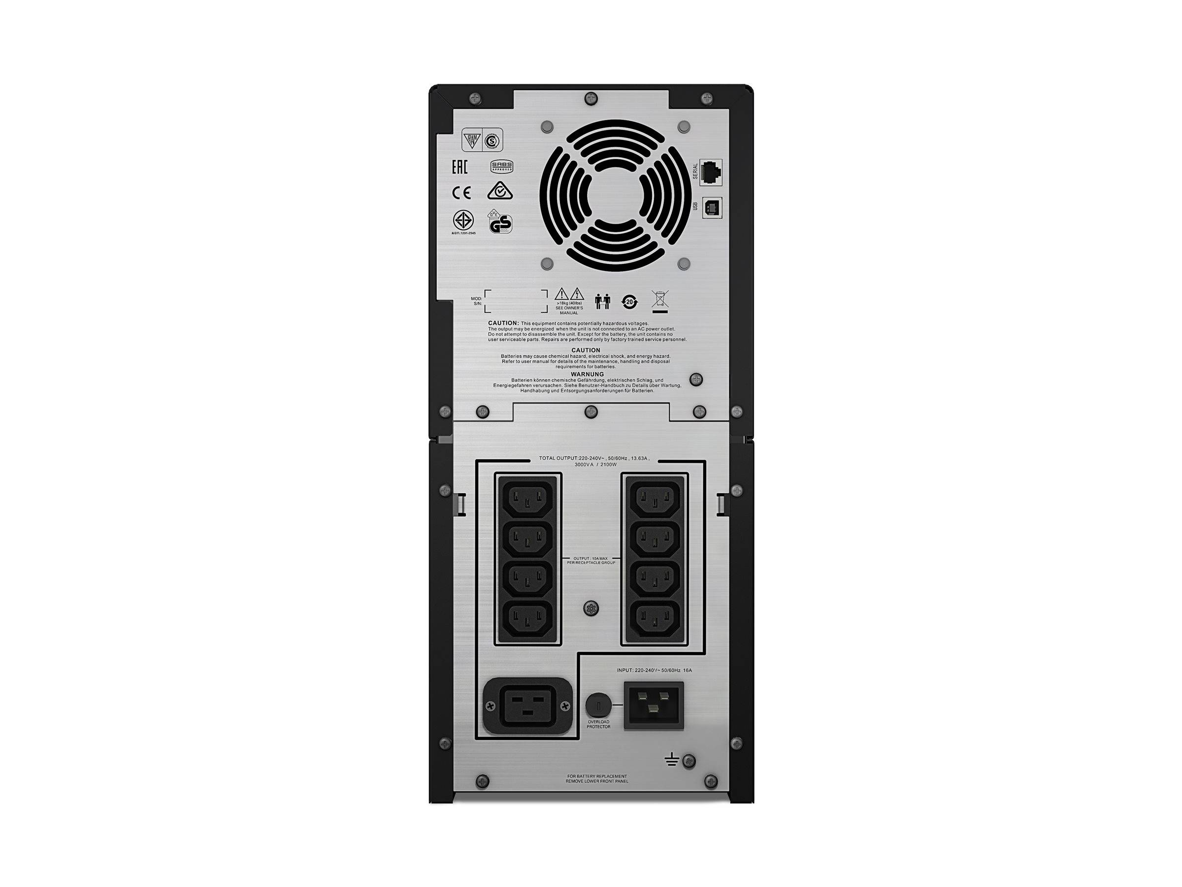 APC Smart-UPS C 3000VA LCD - USV - Wechselstrom-4