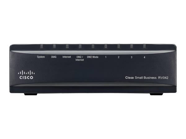 Cisco RV042 Router - 4-Port-Switch (integriert) Netzwerkgerät