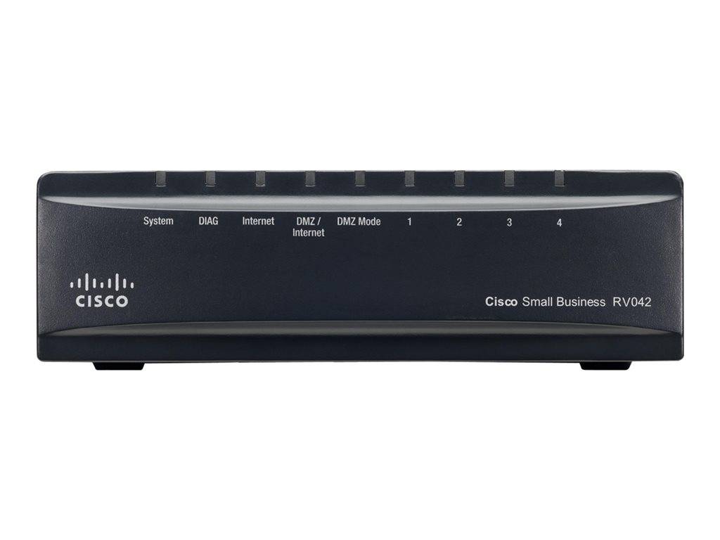 Cisco RV042 Router - 4-Port-Switch (integriert) Netzwerkgerät-4