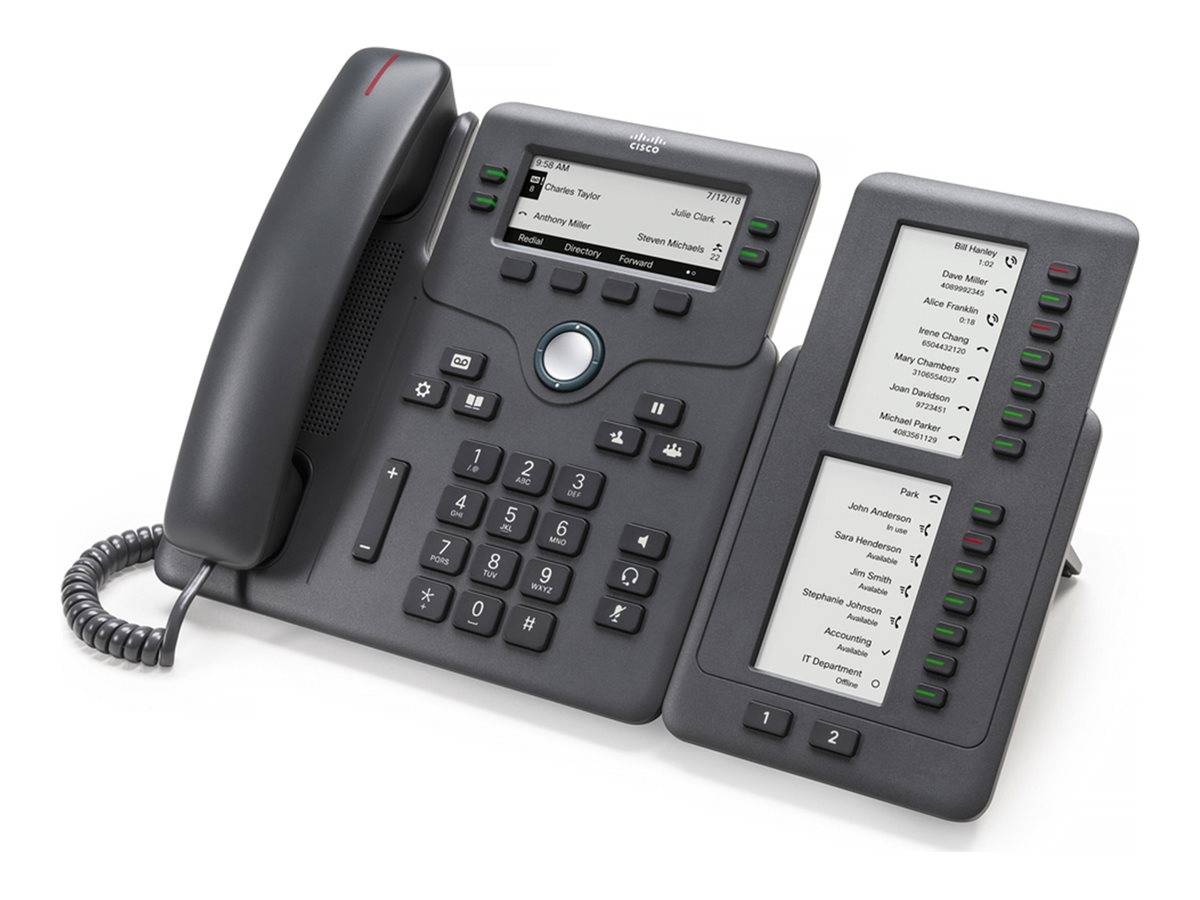 Cisco CP-68KEM-3PCC Funktionstasten-Erweiterungsmodul Netzwerkgerät-1