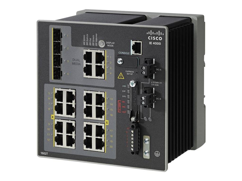 IE-4000-8GT8GP4G-E - Cisco Industrial Ethernet 4000 Series Switch, managed, 8 x 10/100/1000 + 8 x 10/100/1000 (PoE+)-2