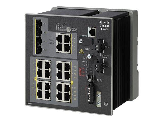 IE-4000-8GT8GP4G-E - Cisco Industrial Ethernet 4000 Series Switch, managed, 8 x 10/100/1000 + 8 x 10/100/1000 (PoE+)-4