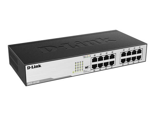 D-Link DGS-1016D/E Switch - 16 Anschlüsse