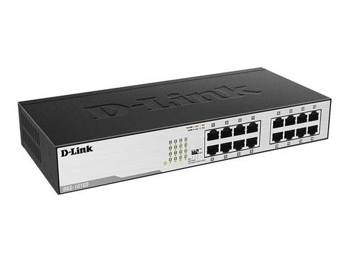 D-Link DGS-1016D/E Switch - 16 Anschlüsse
