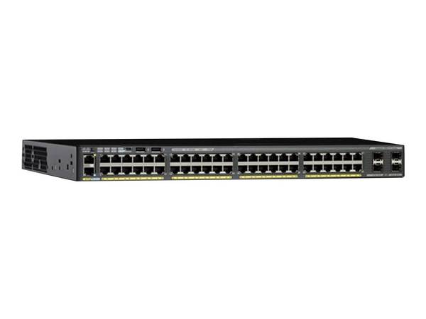 Cisco WS-C2960X-48TD-L Switch - 48 Anschlüsse - managed - stapelbar Netzwerkgerät