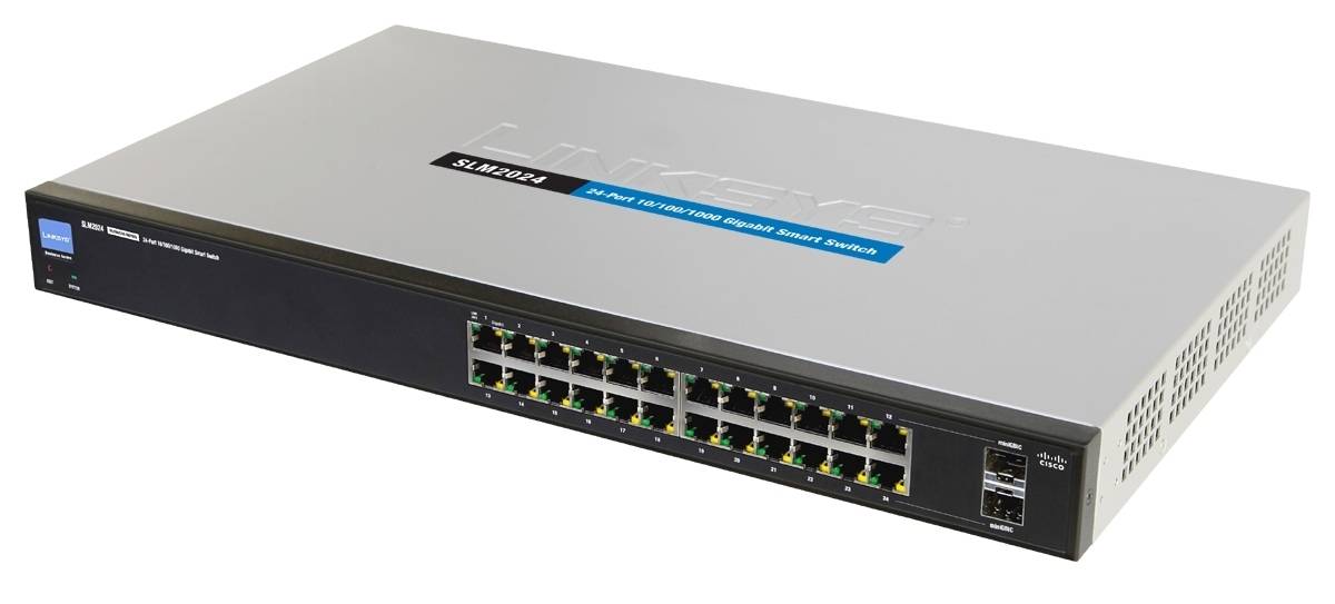 Cisco SLM2024-G5 Switch - 24 Anschlüsse - managed Netzwerkgerät-0