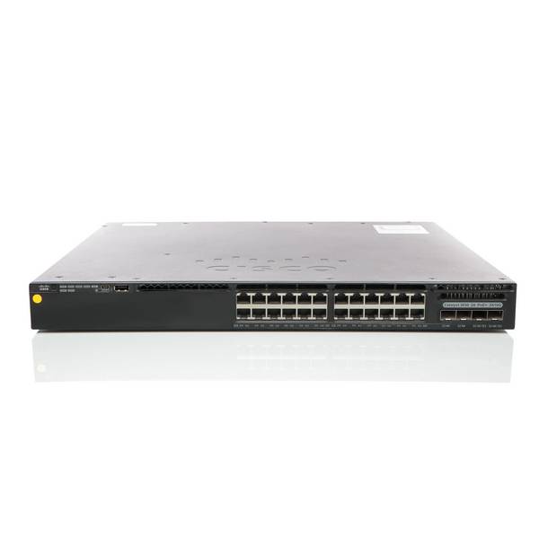 Cisco WS-C3650-24PWD-S Switch - 24 Anschlüsse - L3 - managed - stapelbar Netzwerkgerät