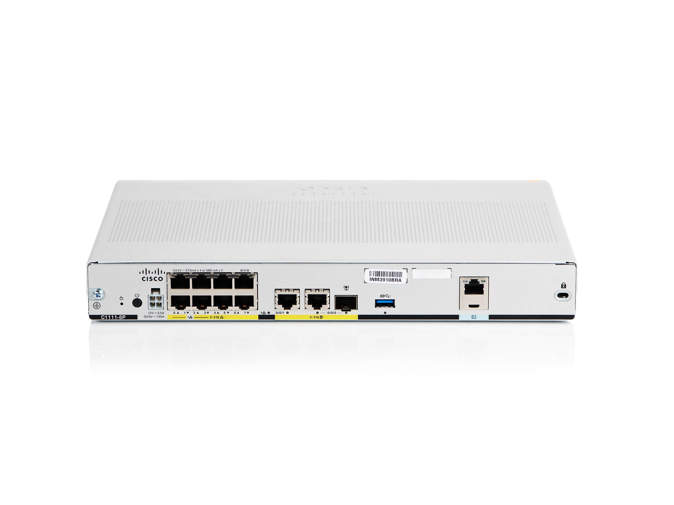 Cisco C1111-8P Router - 8-Port-Switch (integriert) Netzwerkgerät-2