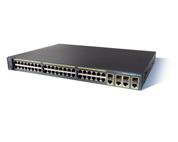 Cisco WS-C2960G-48TC-L Switch - 44 Anschlüsse - managed Netzwerkgerät
