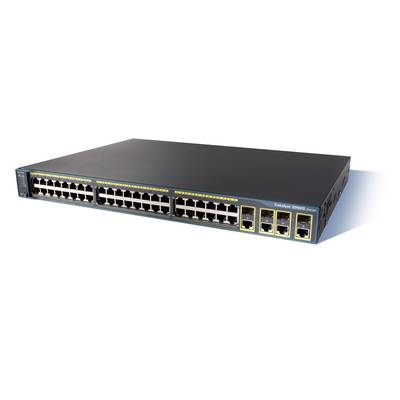 Cisco WS-C2960G-48TC-L Switch - 44 Anschlüsse - managed Netzwerkgerät Computertechnik/Netzwerktechnik/Netzwerk-Switches