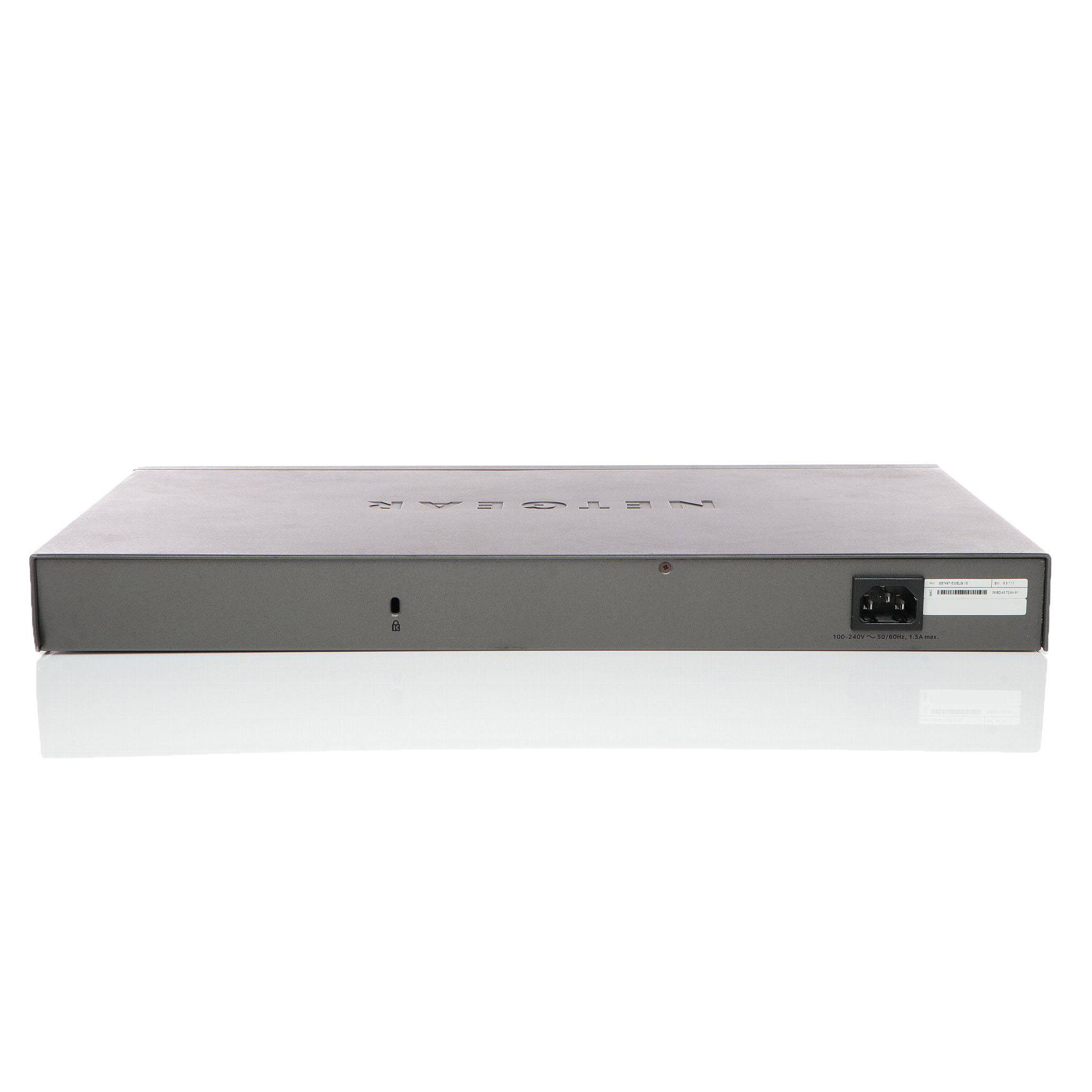 NETGEAR GS748T-500NAS Switch - 48 Anschlüsse - L3 Lite - Smart Netzwerkgerät-2