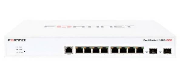 Fortinet FS-108E-POE Switch - 8 Anschlüsse - managed Netzwerkgerät