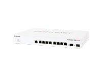Fortinet FS-108E-POE Switch - 8 Anschlüsse - managed Netzwerkgerät-1