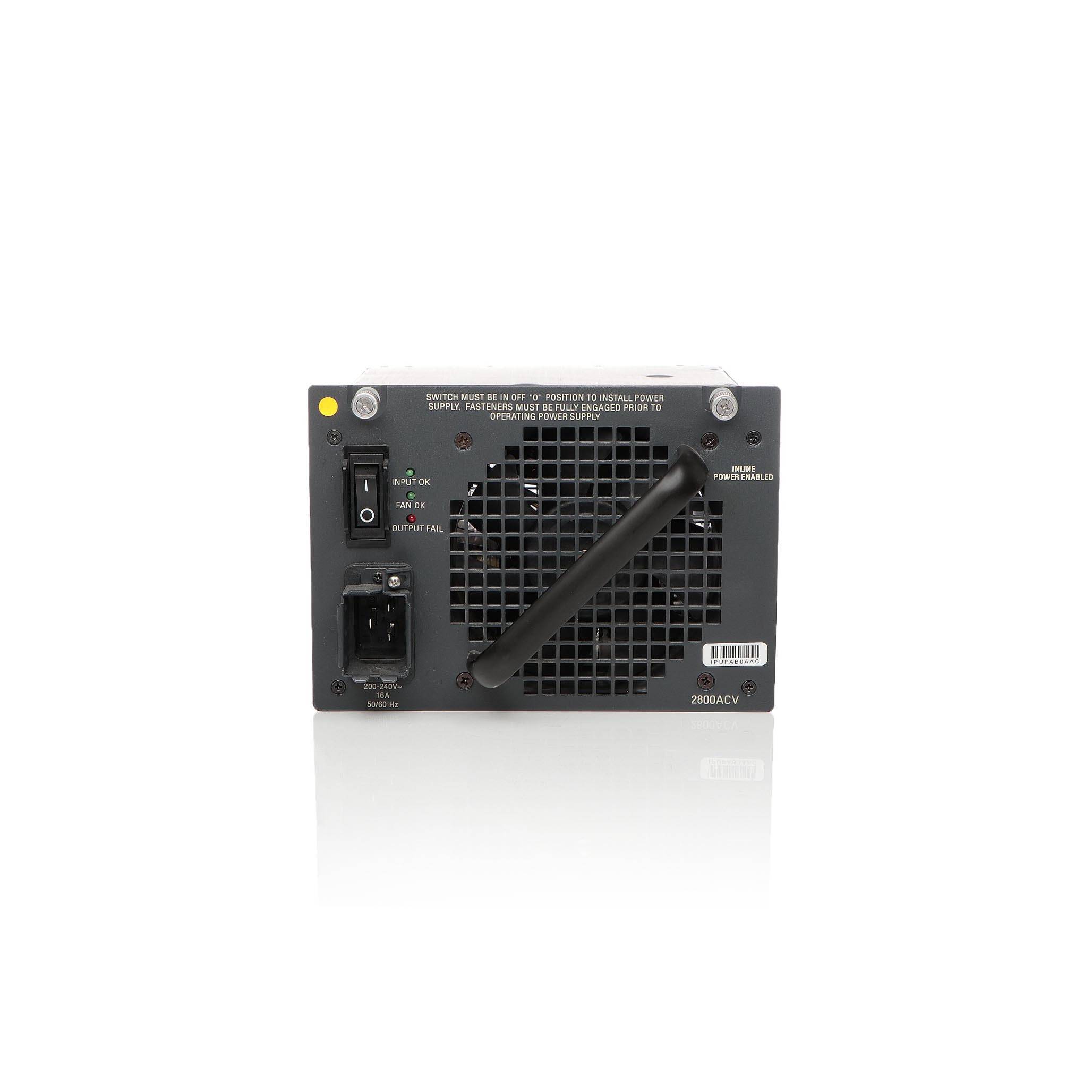 Cisco PWR-C45-2800ACV Stromversorgung Hot-Plug - Plug-In-Modul Netzwerkgerät-0
