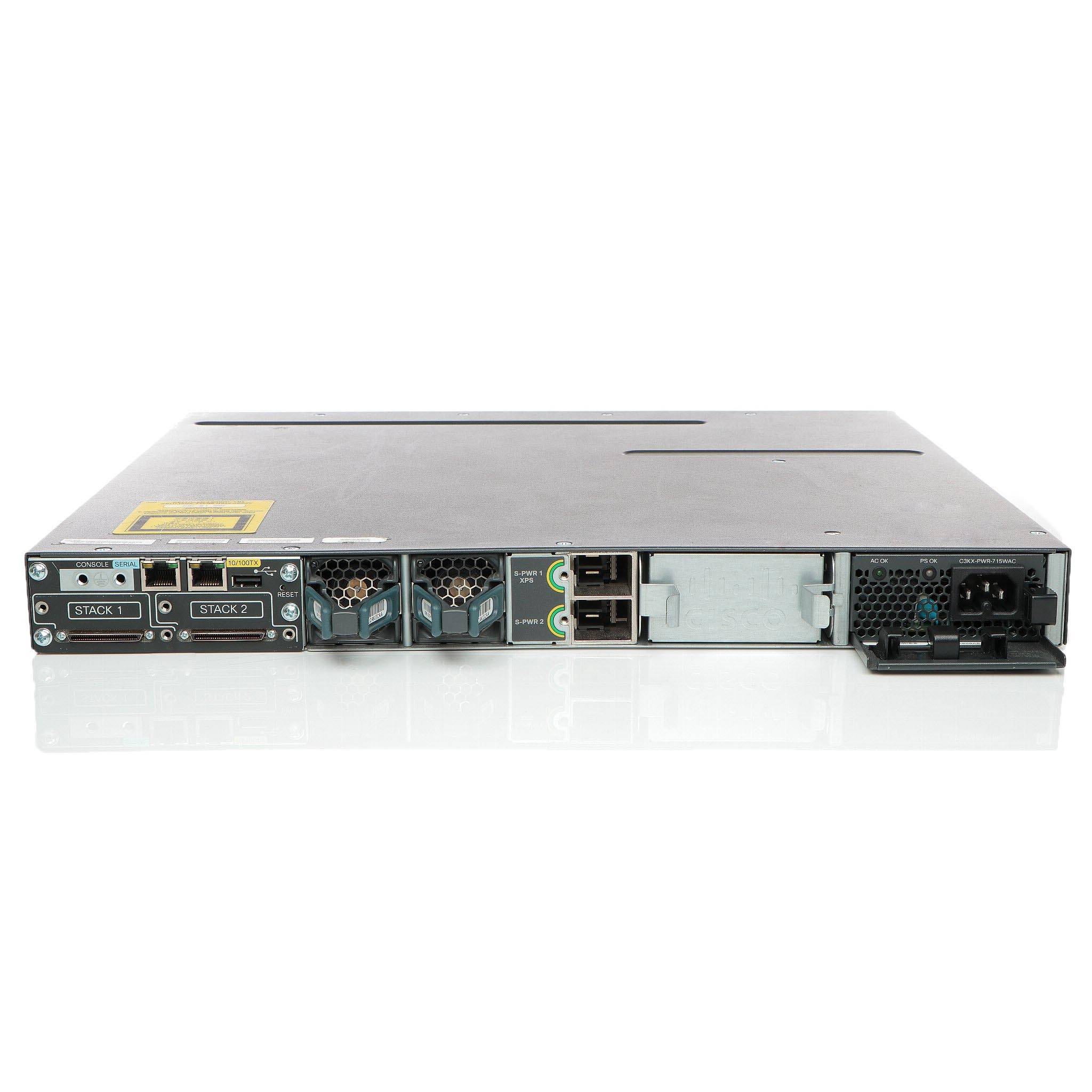 Cisco WS-C3750X-24T-L Switch - 24 Anschlüsse - managed - stapelbar Netzwerkgerät-2