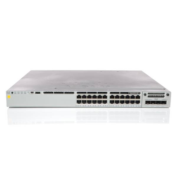 Cisco WS-C3850-24P-S Switch - 24 Anschlüsse - L3 - managed - stapelbar Netzwerkgerät