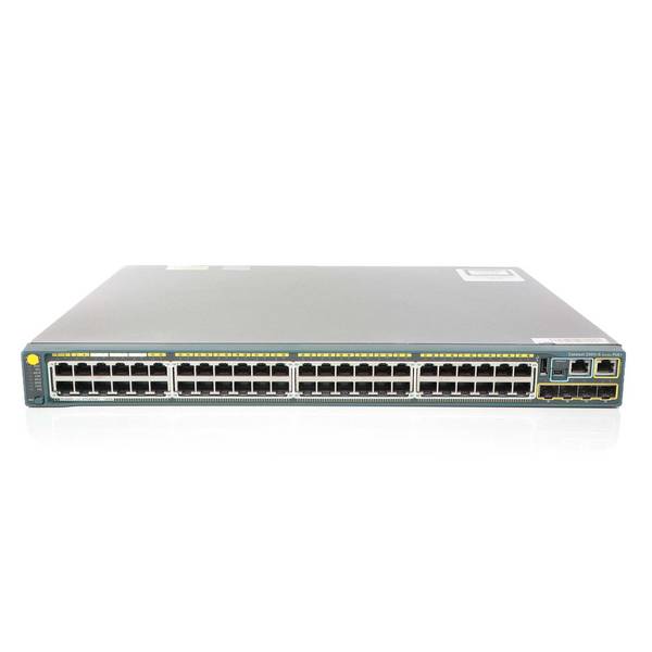 Cisco WS-C2960S-48FPS-L Switch - 48 Anschlüsse - managed Netzwerkgerät