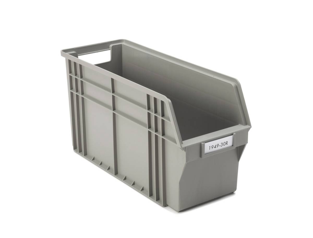 Sichtlagerbehälter,HxLxB 250x490x185mm,12,1l,PP,grau-0