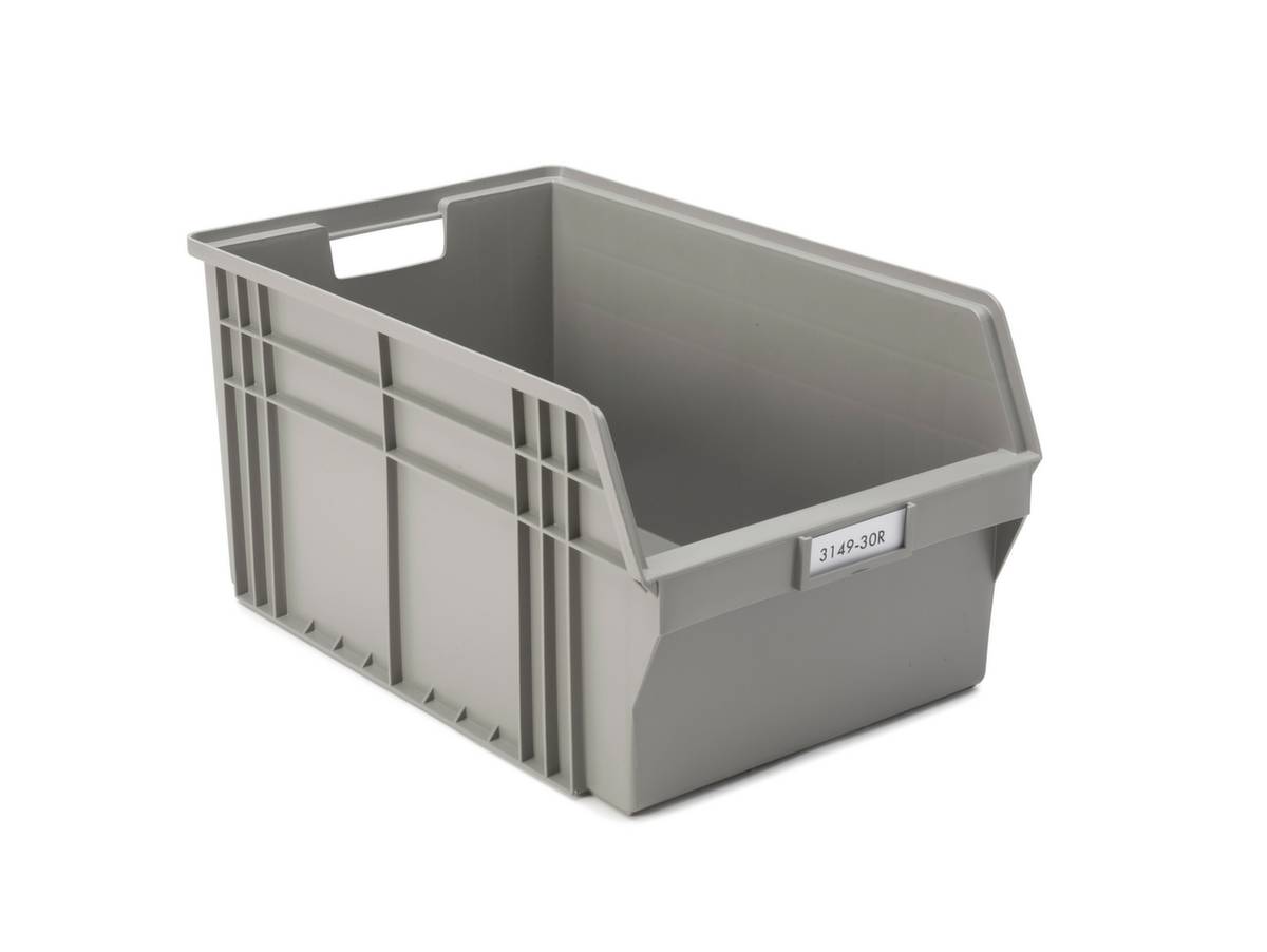 Sichtlagerbehälter,HxLxB 250x490x310mm,22,6l,PP,grau-0