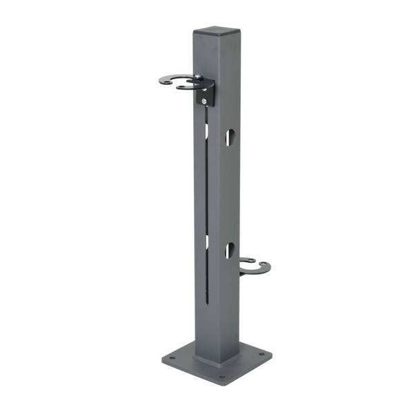 Scooterparker,HxBxT 800x80x80mm,2 Einstellplätze,Nutzung beidseitig,Gütestahl feuervzkt./beschichtet,DB703anthrazit