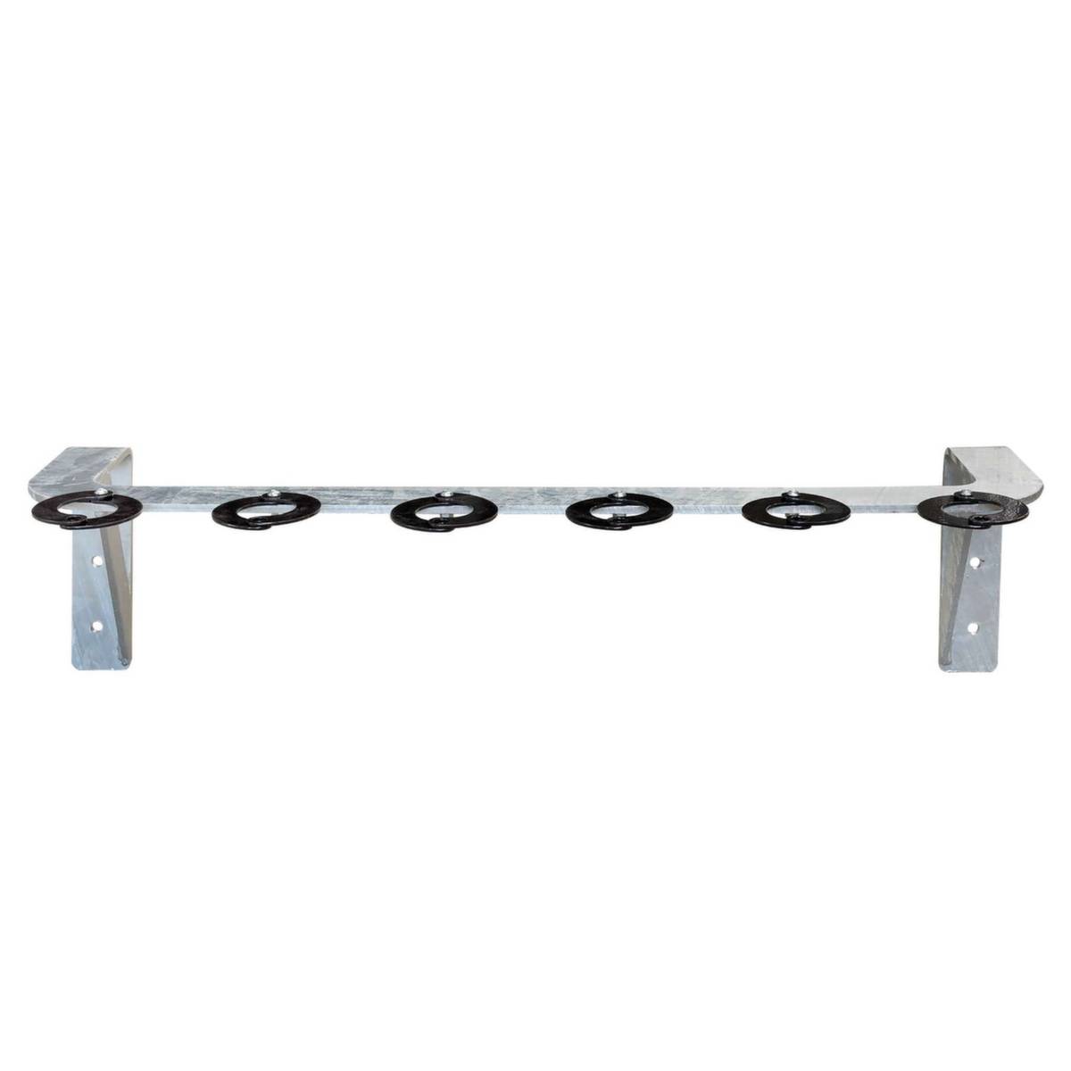 Scooterparker,HxBxT 250x1100x250mm,6 Einstellplätze,Nutzung einseitig,Stahl feuerverzinkt-0