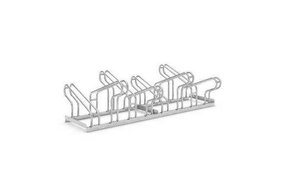 Bügelparker,L 1560mm,2x4 Einstellplätze,Nutzung beidseitig,feuerverzinkt,verschraubt