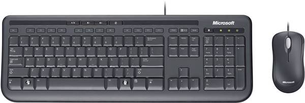 Microsoft Wired Desktop 600 - Tastatur-und-Maus-Set