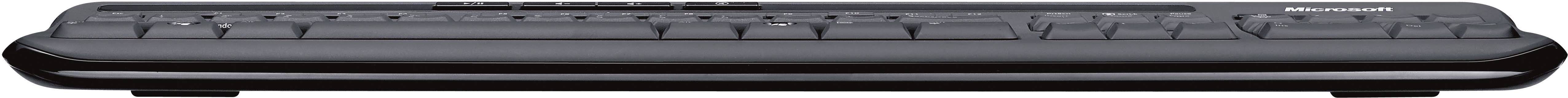 Eine schwarze Braillezeile mit mehreren Tasten. Sie ermöglicht die Ausgabe von Text in Brailleschrift für Blinde oder Sehbehinderte.