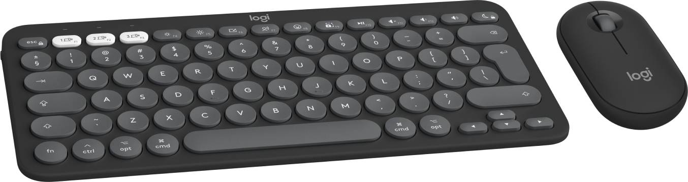 Logitech Pebble 2 Combo for Mac - Tastatur-und-Maus-Set-1