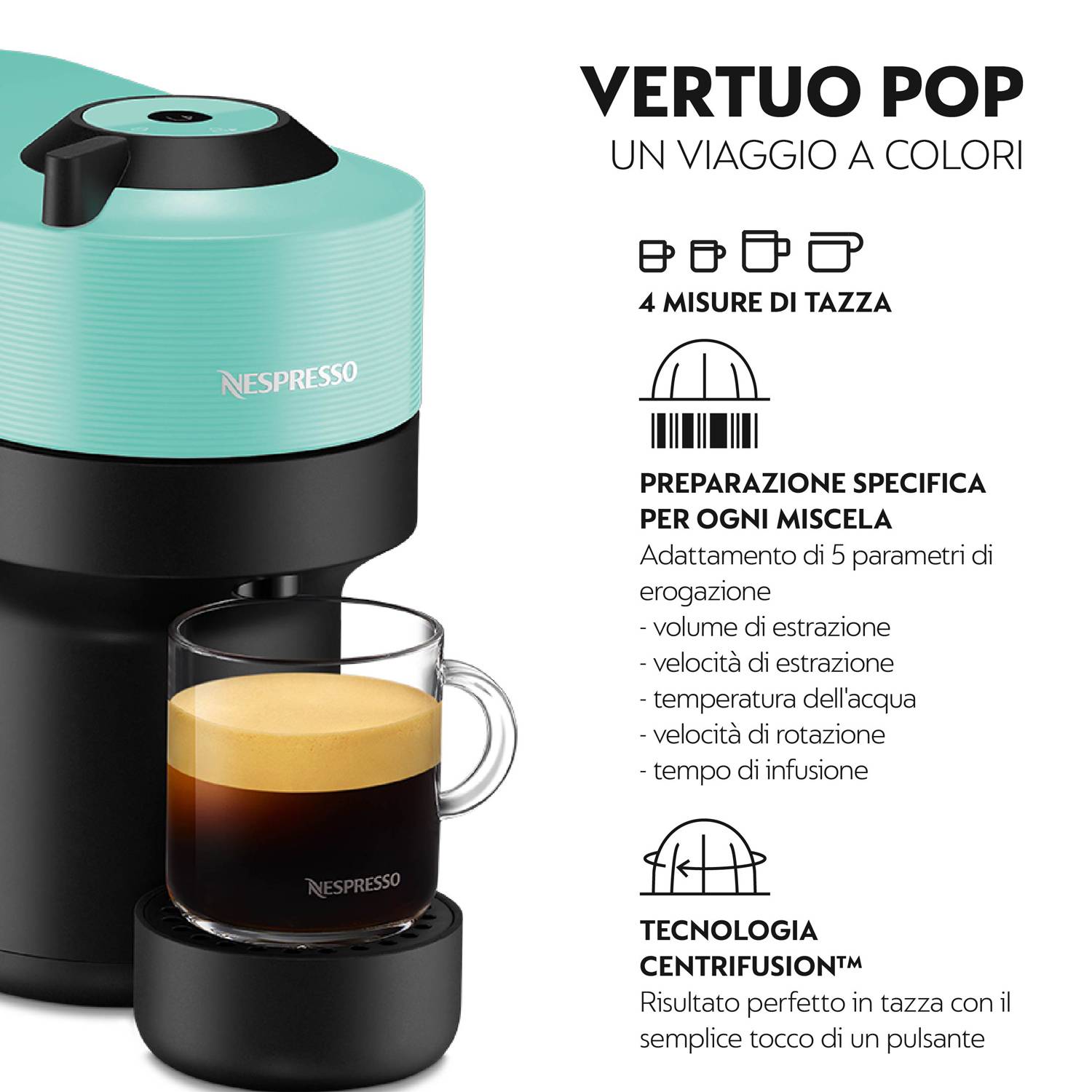 Krups Nespresso Vertuo Pop XN9204 - Kaffeemaschine-4
