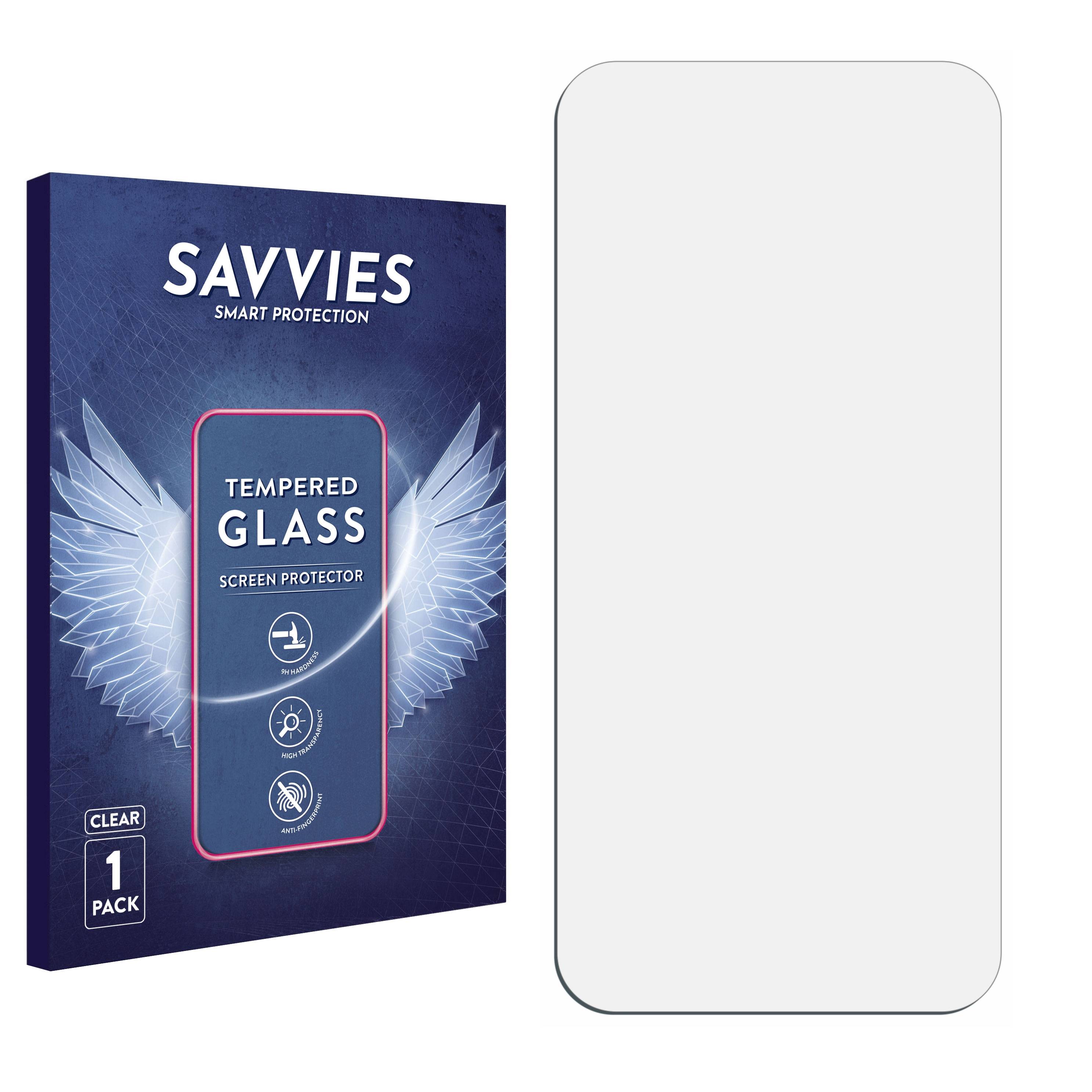 Savvies Schutzglas für Apple iPhone 17 Echtglas 9H-Härte klar-3